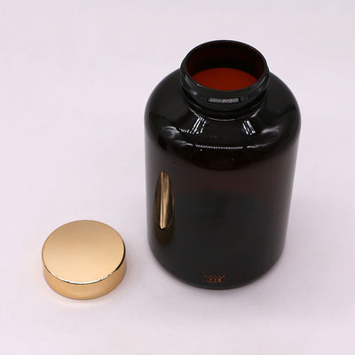 SCREW CAP and Customized Color Label Stickers for 500ml Plastic PET Medicine Container