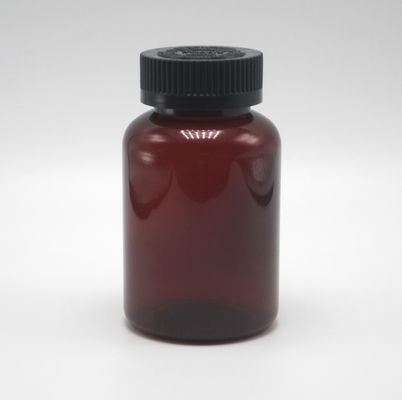 SCREW CAP 180ml PET Plastic Pill Bottle for Pill Powder Capsule Tablet HOT SEAL