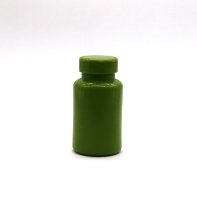 Plastic HDPE Bottle 150ml 5oz Wide Mouth Empty Capsule Containers with Flip Cap