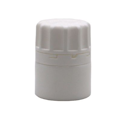 20ml White HDPE Refillable Solid Medicine Capsule Pill Tablet Plastic Bottle Jar for Other Medicine