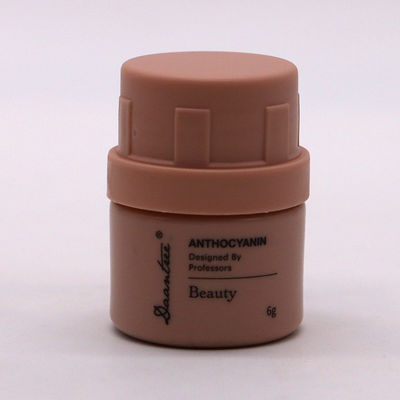 25ml White HDPE Empty Refillable Solid Medicine Capsule Bottle for Chemical Powder