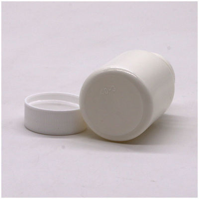 Pill Capsule Tablet 40CC Bottle with Screw Cap HDPE Material Custom Label Printing