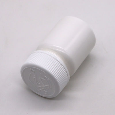 Small Capacity 40ml HDPE Plastic Bottle with Screw Cap and Custom Label Printing