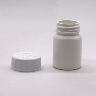 Small Capacity 40ml HDPE Plastic Bottle with Screw Cap and Custom Label Printing