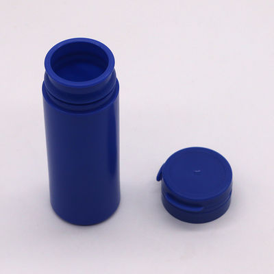 50mL Round Shape HDPE Plastic Bottle for Customized Color Medicine Supplement Storage