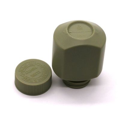 Child-Resistant Cap HDPE 60ml Square Plastic Bottles for Tablets and Organic Capsules