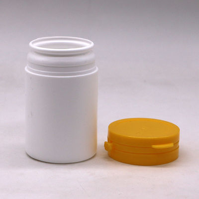 Vitamin Supplement Container 70ml HDPE Medicine Jar Bottle with Tearing off Cap