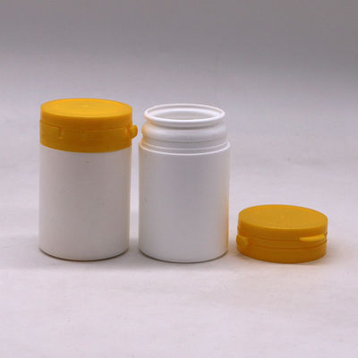 Vitamin Supplement Container 70ml HDPE Medicine Jar Bottle with Tearing off Cap