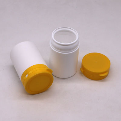 Vitamin Supplement Container 70ml HDPE Medicine Jar Bottle with Tearing off Cap