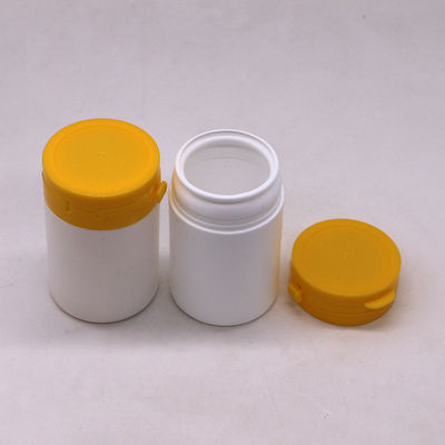 Vitamin Supplement Container 70ml HDPE Medicine Jar Bottle with Tearing off Cap