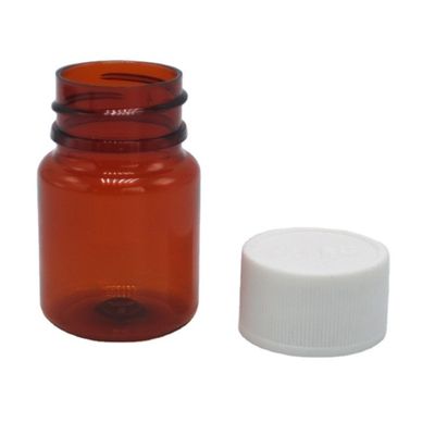 Medicine 25mL PET Plastic Bottle with Child Safety Lids and Customized Color Options