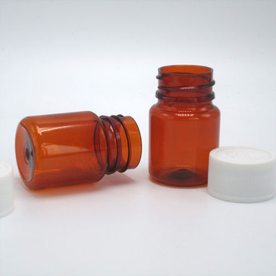Medicine 25mL PET Plastic Bottle with Child Safety Lids and Customized Color Options