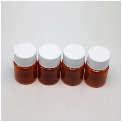 Medicine 25mL PET Plastic Bottle with Child Safety Lids and Customized Color Options