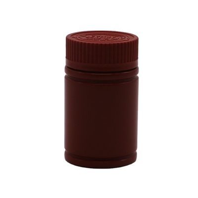Medicine/Tablet/Supplement Food Grade 70ML PE Plastic Bottle Jar with Child Proof Cap