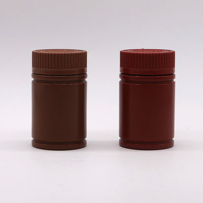 Medicine/Tablet/Supplement Food Grade 70ML PE Plastic Bottle Jar with Child Proof Cap