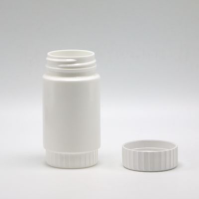 HDPE Plastic Jar Bottle with Screw Cap Made from HDPE Material