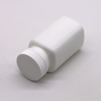 Collar and Base Material HDPE 105ml Plastic Vial for Sterile Liquid Storage