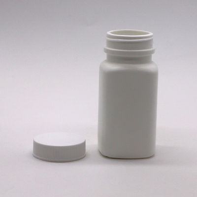 Collar and Base Material HDPE 105ml Plastic Vial for Sterile Liquid Storage