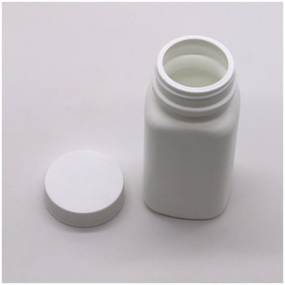 Collar and Base Material HDPE 105ml Plastic Vial for Sterile Liquid Storage