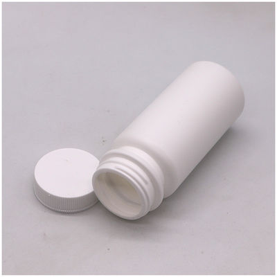 Collar Material HDPE 120ML White Plastic Bottle for Pill Vitamin Capsule 120CC Empty