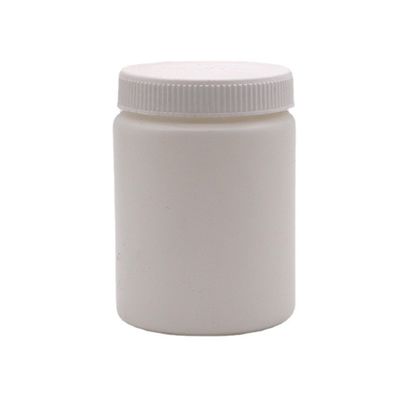 130ml HDPE Plastic Bottle Jar for Vitamin Supplement Capsules Straight Pill Packaging