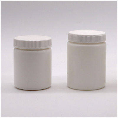 130ml HDPE Plastic Bottle Jar for Vitamin Supplement Capsules Straight Pill Packaging