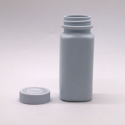 135ml HDPE Medicine Bottle for Vitamin Supplement Customized Color Collar Material