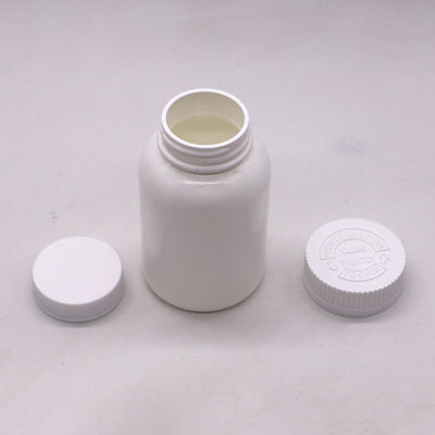 HDPE Plastic Tablet Capsule Storage Supplement Bottle with Child Resistant Lids 150mL