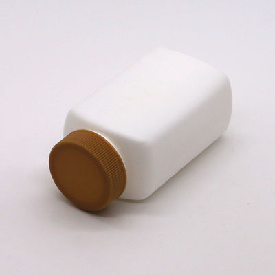 160mL HDPE Bottle in Square Shape for Empty Medicine Pill Packaging Solution Provider