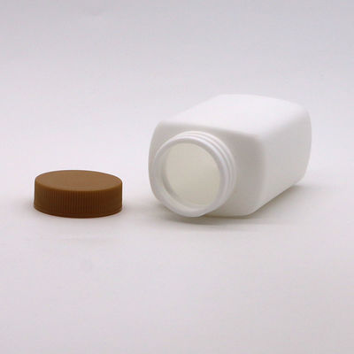 160mL HDPE Bottle in Square Shape for Empty Medicine Pill Packaging Solution Provider
