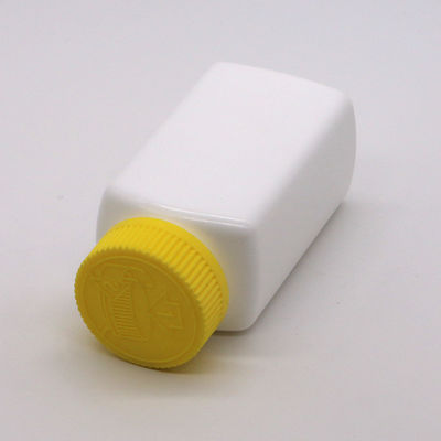 6OZ 180ml HDPE Square Shape Pill Tablet Medicine Bottle for Medicine Dietary Nutrition