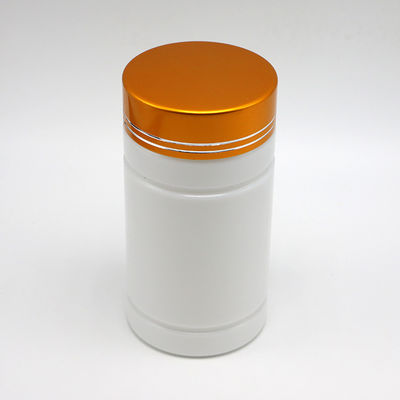 Pharmacy 200mL HDPE Plastic Bottles with Screw Cap and Straight Cylinder Shape