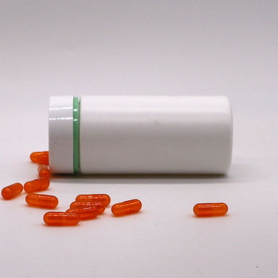 200ml HDPE Plastic Pill Bottle Jar with Matte Body and Customized Color Embossed Logo