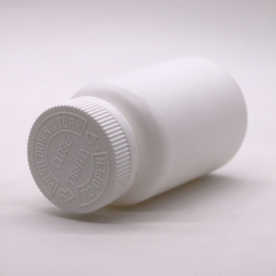 Screw Cap HDPE Bottle For Storing Pills And Capsules Medicine Safely