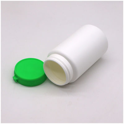 250ml Round HDPE Plastic Bottle for Capsule Supplement Tearing off Cap Included