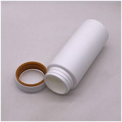 Medicine 250ml HDPE Plastic Pill Bottle With Two Layer Customized Color HDPE Caps