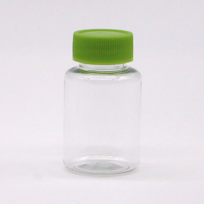 Transparent 25mL PET Plastic Bottle for Storing Medicine Tablets Safely and Securely