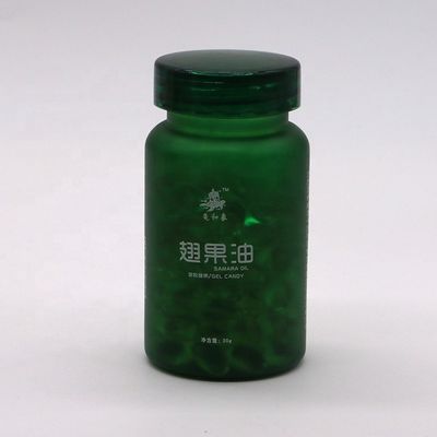 100ml/3.4oz Round Shape Customized Plastic PET Capsule Pill Bottle for Medicine Storage